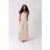Shyla Milk Ruched Column Bardot Maxi Dress