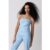 Johanna Sky Blue Bandeau Top