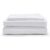 White Classic Organic Cotton Sateen Weave Bedding Set