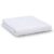 White Classic Organic Cotton Sateen Weave Duvet Cover
