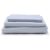 Serene Blue Classic Organic Cotton Sateen Weave Bedding Set