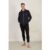Zip Front Slim Fit Organic Cotton Interlock Jacket