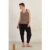 Longline Racerback Organic Cotton Jersey Tank Top