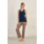 Longline Racerback Organic Cotton Jersey Tank Top
