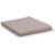Warm Taupe Classic Organic Cotton Sateen Weave Flat Sheet