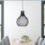 Minimalist Black Wire Cage Pendant Light for Home Decor