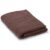 Rich Brown Organic Cotton Cable Knit Throw