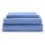 Mid Blue Classic Organic Cotton Sateen Weave Bedding Set