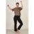 Full Length Organic Cotton Spandex Jersey Yoga Pants