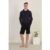 Relaxed Fit Organic Cotton French Terry Jogger Shorts