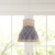 Modern Rattan Pendant Light Available in Grey, Pink, and White