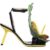 LOEWE Petal Monstera Leather Sandals