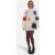 Cream Floral Appliqué High Neck Oversized Jumper