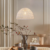 Eco-Friendly White Handwoven Paper Rope Pendant Light