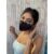 Jewelled Affair Swarovski Scalloped Bridal Mask