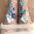Blueberry Orchid Fishnet Stockings