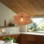Brown Handwoven Paper Rope Pendant Light with Iron Frame
