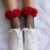 Crimson Crush Fishnet Socks
