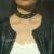 Camouflage Studded Choker