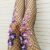 Violet Spectrum Fishnet Stockings