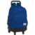 School Rucksack with Wheels Compact BlackFit8 Oxford Dark blue 33 X 45 X 22 cm