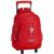 School Rucksack with Wheels Compact Real Sporting de Gijón SF-611972-818 Red (32 x 45 x 21 cm)