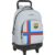 School Rucksack with Wheels F.C. Barcelona Grey (33 x 45 x 22 cm)