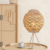 Scandinavian Natural Fiber Table Lamp