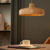 Flat Teapot-Shaped Japanese Rattan Pendant Light – Natural Elegance