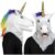 Mask My Other Me One size Unicorn Adults Jointed jaw