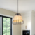 ‍Bell-Shaped Rattan Pendant Light for Timeless Rustic Elegance (90% off)