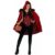 Costume for Adults My Other Me Black jungle Little Red Riding Hood (4 Pieces)