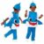 Costume for Children Baby Shark Blue 3 Pieces