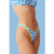 Frankies Bikinis Dove Classic Bikini Bottom in Blue Daisy Size: L Colour: Blue