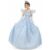 Costume for Adults My Other Me Blue Princess 3 Pieces