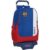School Rucksack with Wheels F.C. Barcelona Blue Maroon 32 x 44 x 16 cm
