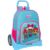 School Rucksack with Wheels LOL Surprise! Divas Blue 33 x 42 x 14 cm