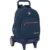 School Rucksack with Wheels El Ganso Classic Navy Blue 33 X 45 X 22 cm