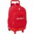 School Rucksack with Wheels Sevilla Fútbol Club Red 33 x 45 x 22 cm