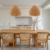 Japanese Scarecrow Rattan Pendant Light