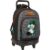 School Rucksack with Wheels My Hero Academia Black 33 x 45 x 22 cm