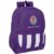 School Bag Real Valladolid C.F. White Purple 32 x 44 x 16 cm