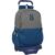 School Rucksack with Wheels Munich Street Blue Grey 32 x 44 x 16 cm