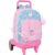 School Rucksack with Wheels Safta Swing Multicolour 33 x 45 x 22 cm