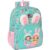 School Bag Na!Na!Na! Surprise Bunny Pink Turquoise 33 x 42 x 14 cm