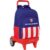 School Bag Atlético Madrid Blue White Red 33 x 45 x 22 cm