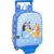 School Bag Bluey Let’s play Blue 22 x 27 x 10 cm