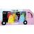 Fluffy toy Jemini Multicolour Plush animals (9 Pieces) (9Units)