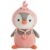 Fluffy toy Kit Penguin Pink 80 cm