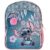 School Bag Stitch Blue Pink 40 x 30 x 20 cm